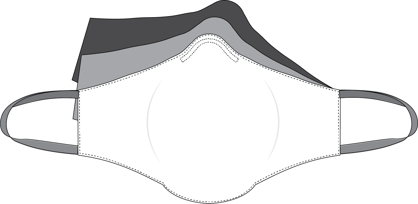 Irish Linen Masks for Sale. Three Layered, washable & reversible. Irish