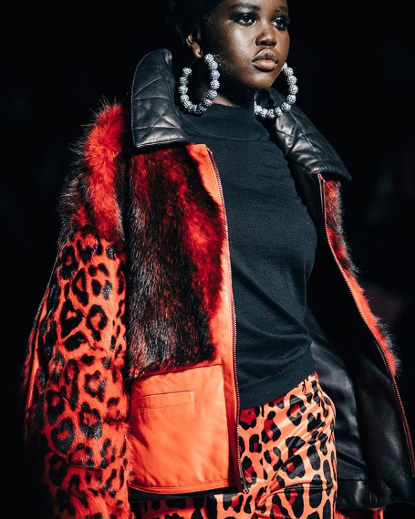 Tom Ford red leopard print