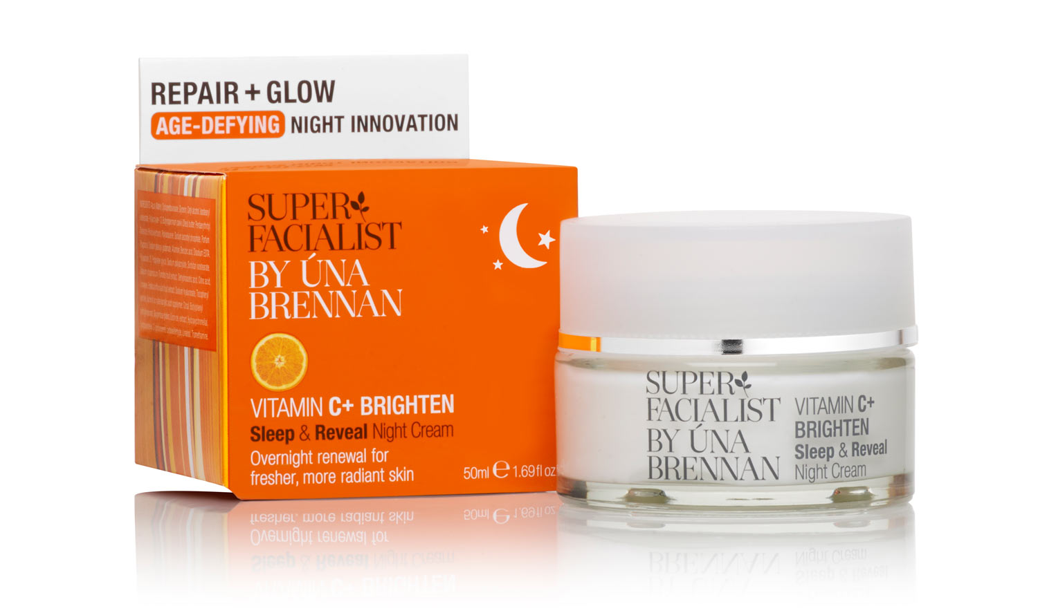 SUPER FACIALIST Vitamin C Sleep and Reveal Night Cream, £16.99