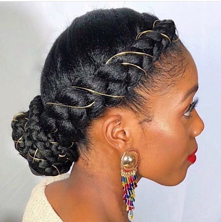 Braided up do