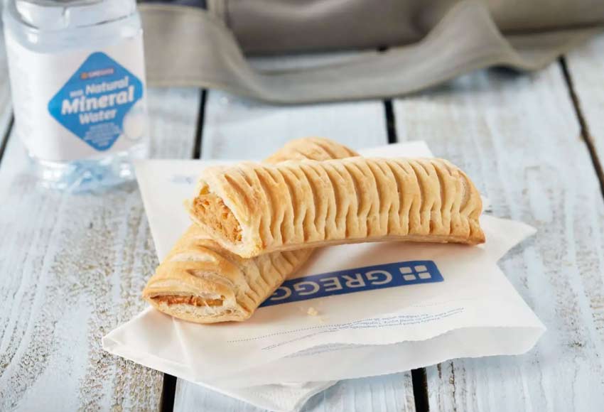 eBay bids for Gregg's vegan sausage rolls