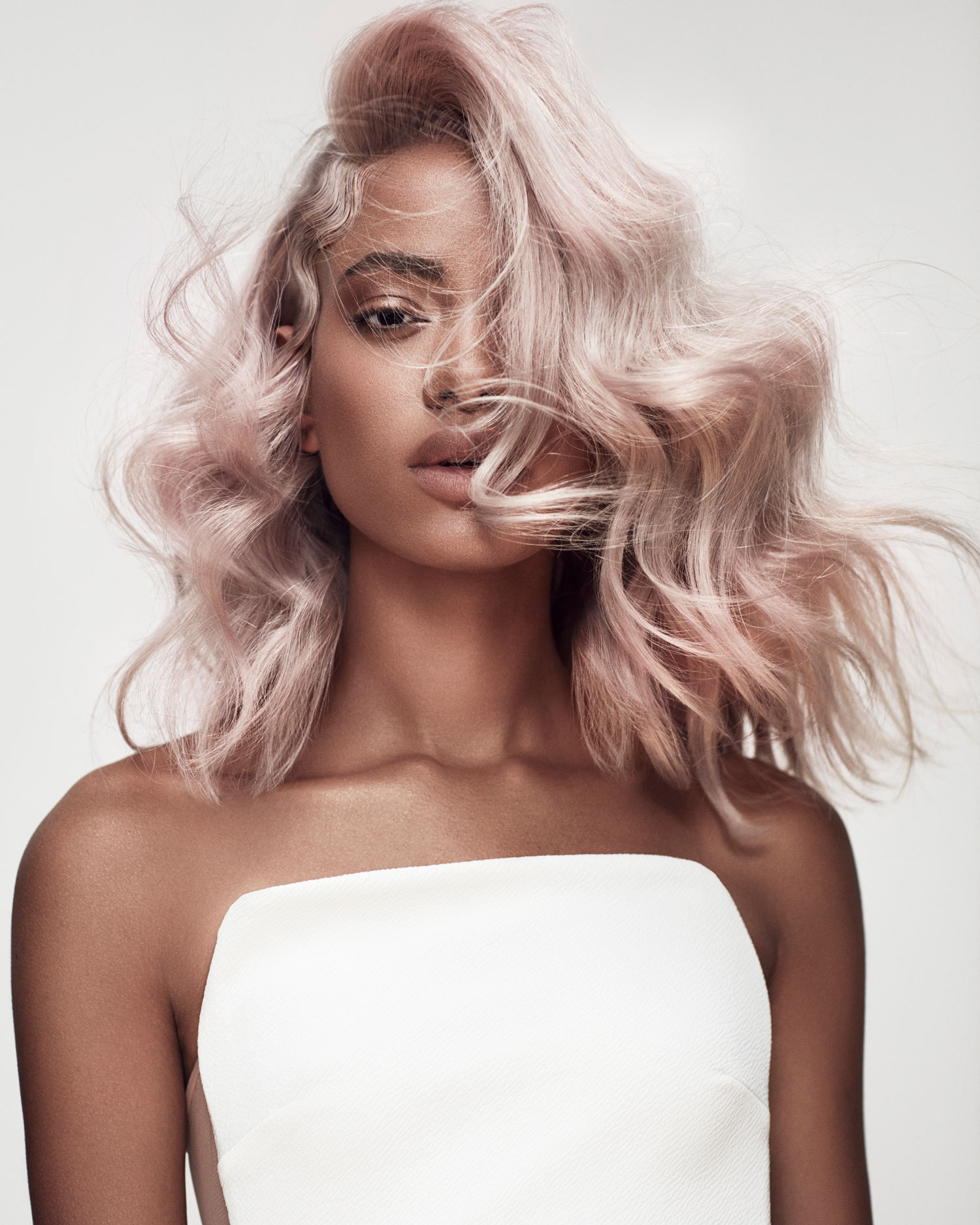 Michelle Thompson Rose Gold Hair