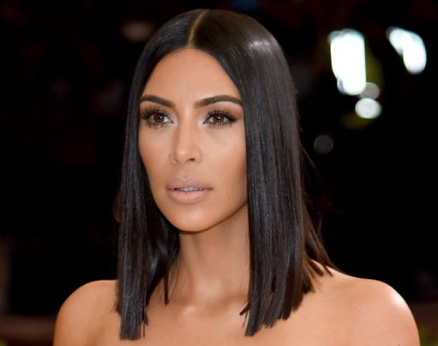 Kim Kardashian - Glass Hair