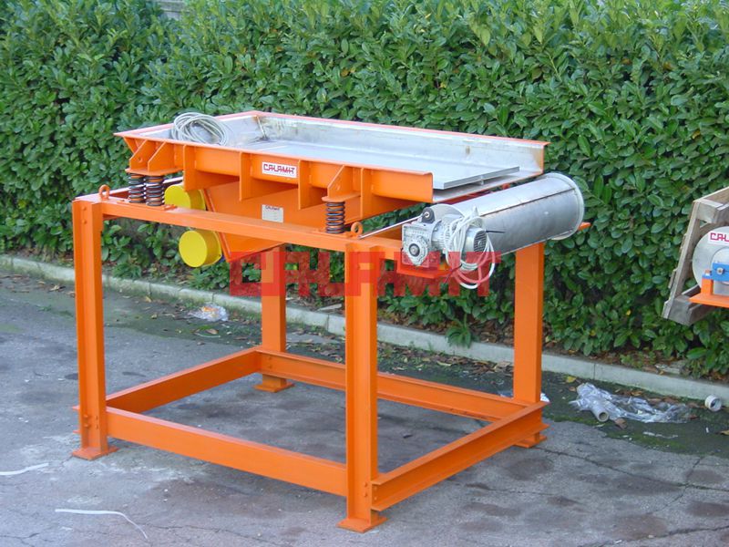 alimentateur vibrant avec tambour magnétique