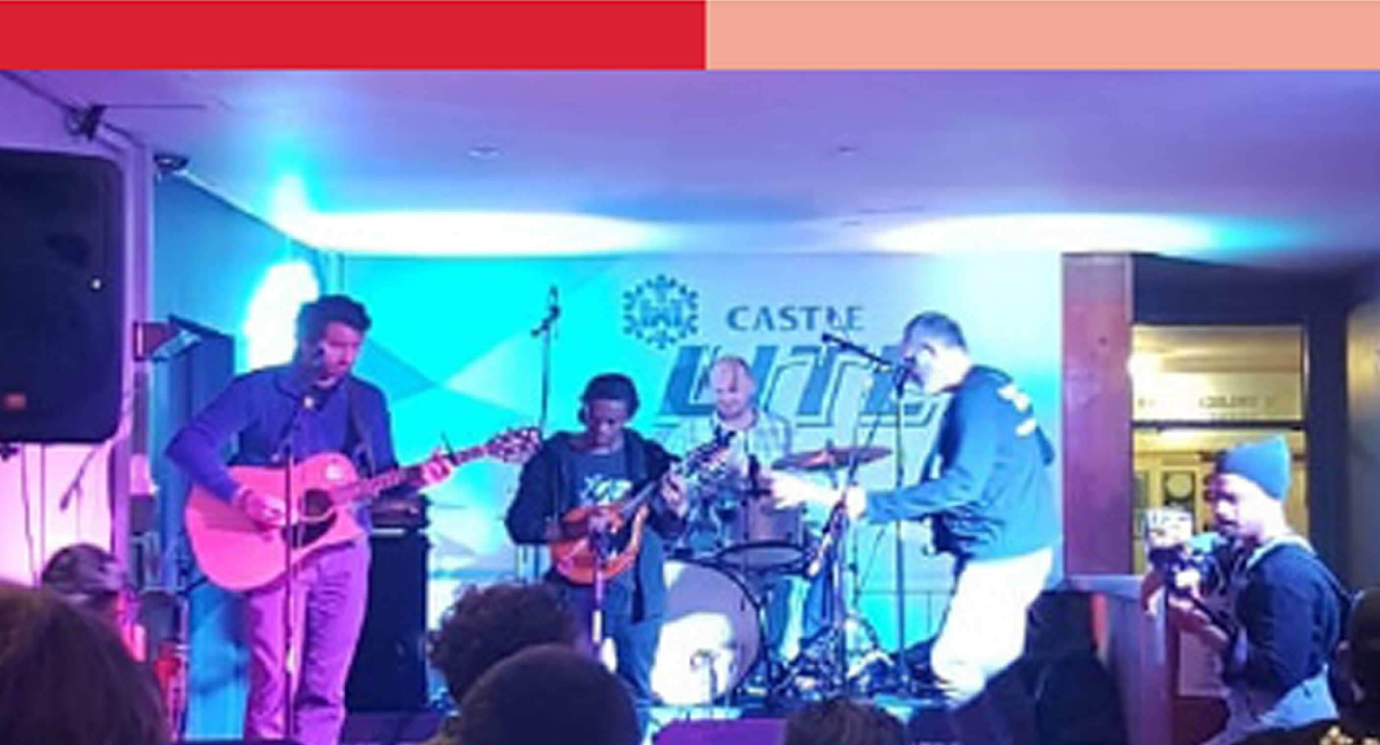 Band on stage