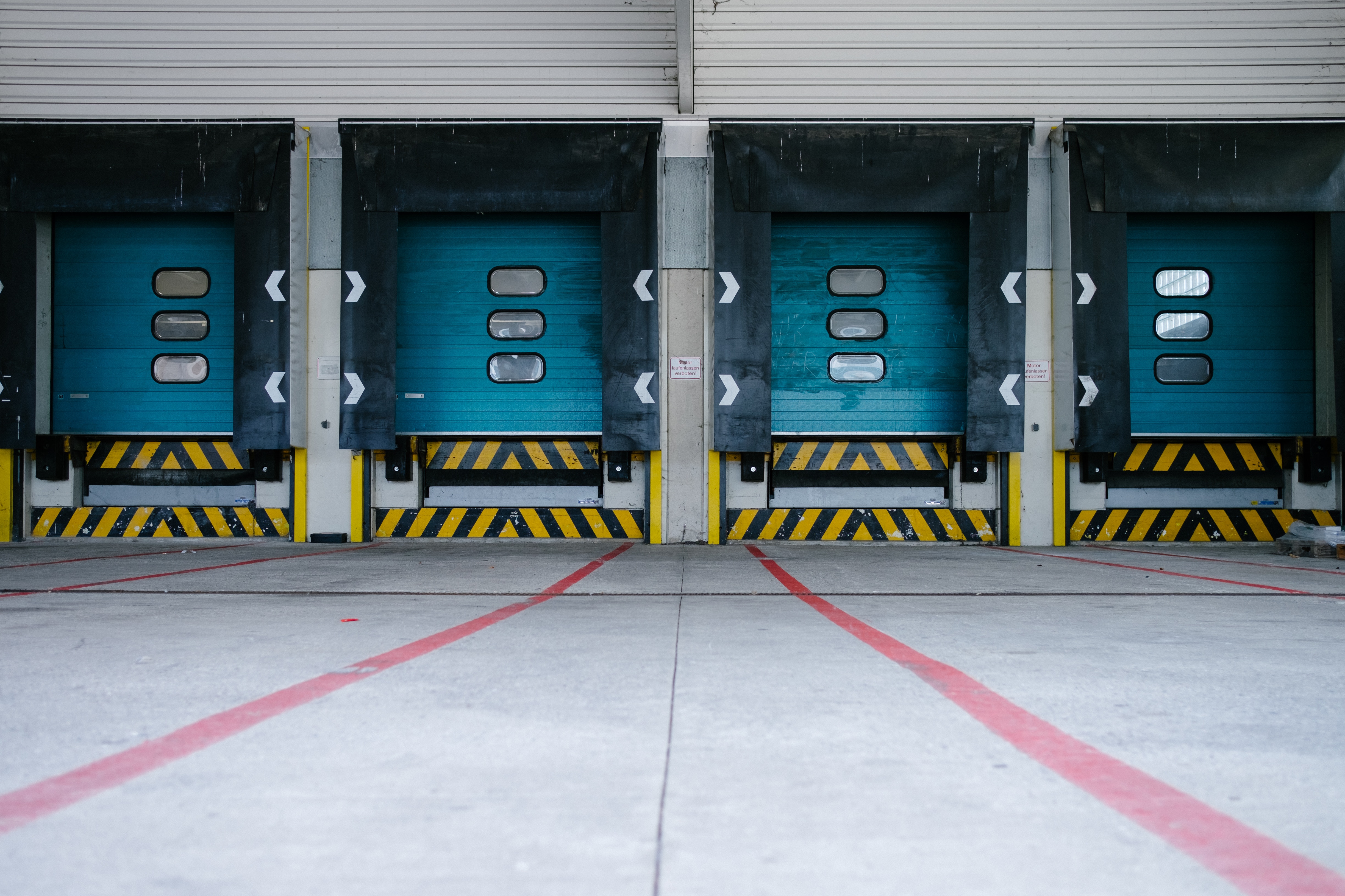 Warehouse loading dock image