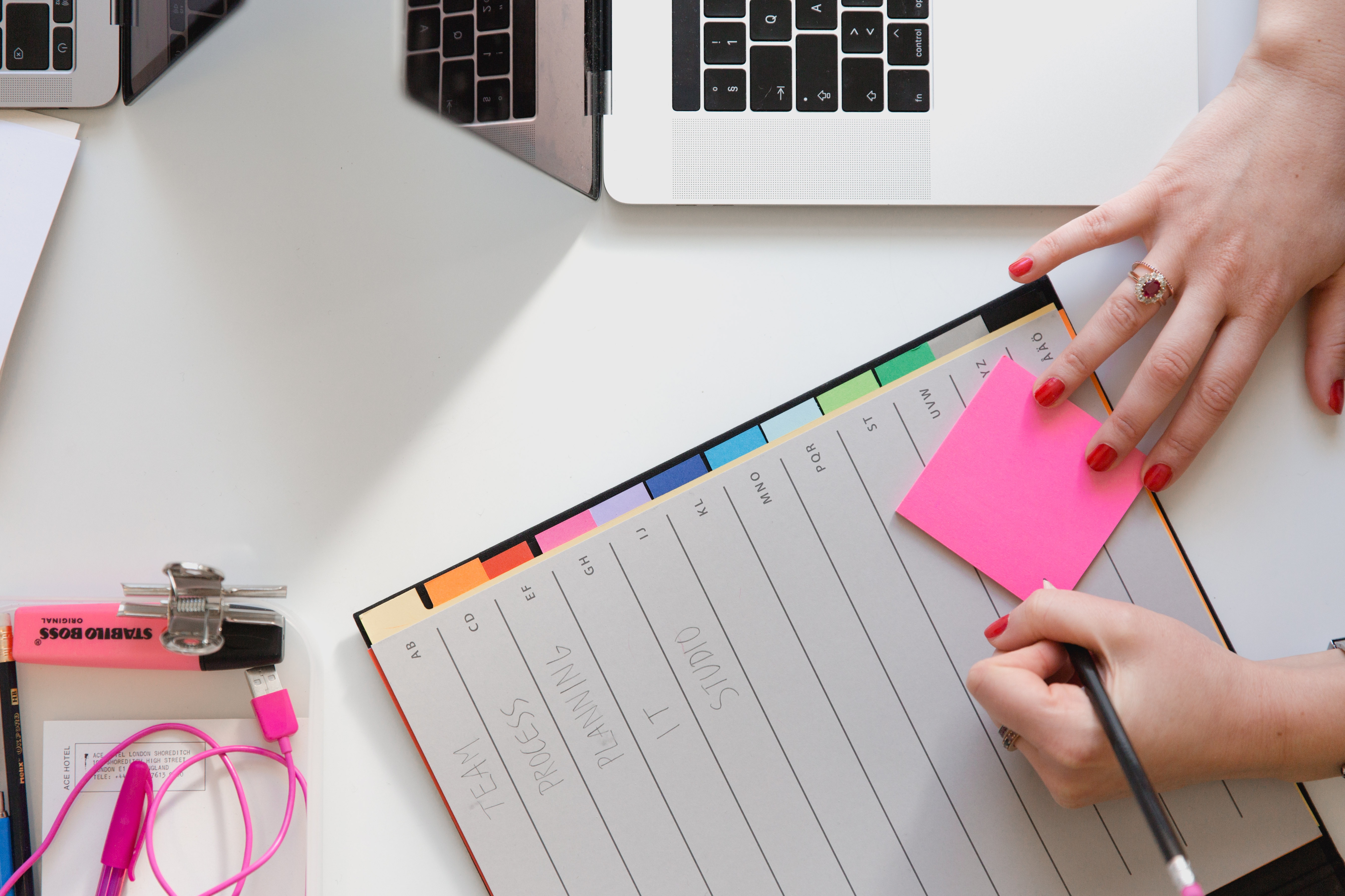 Be Overly Prepared - image of planner