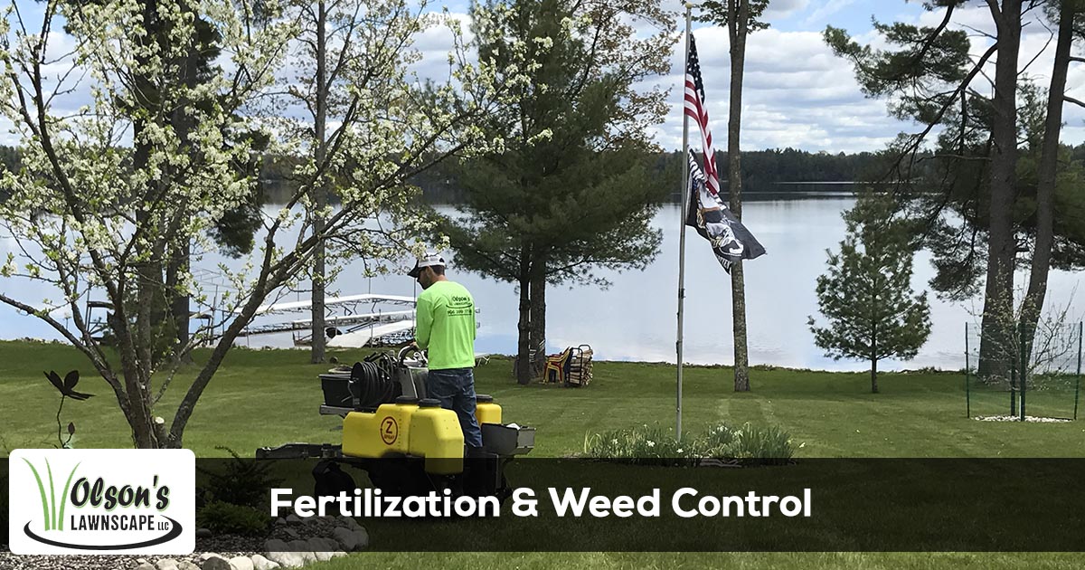 Fertilization and weed control services in Escanaba, Gladstone, Marquette, Iron Mountain, and Menominee Michigan.