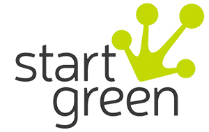 Logo start green
