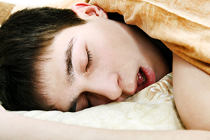 Mouth breathing can be a side effect of nasal obstruction