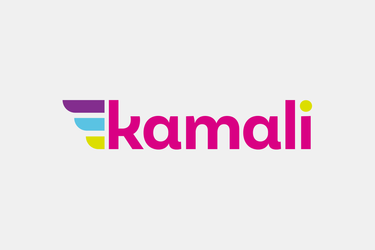 Logo firmy Kamali, která poskytuje mikropůjčky. V tomto segmentu je nejlepší a nejférovější poskytovatel na trhu.