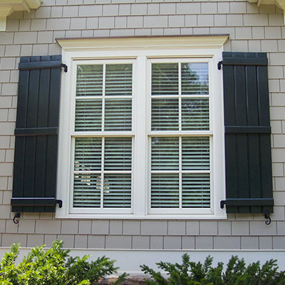 Board and Batten Exterior Shutters