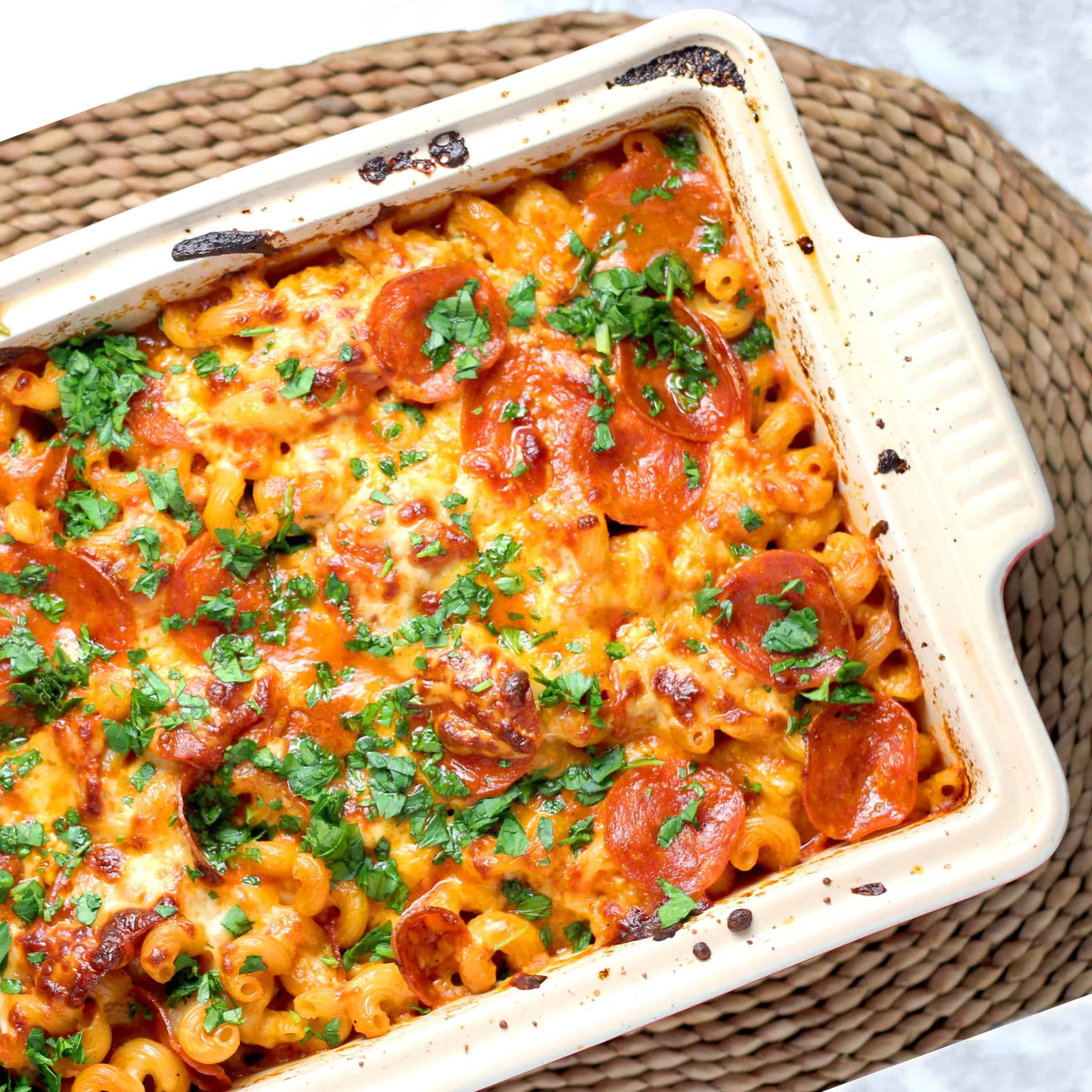 Melty Pepperoni Pasta Bake Recipe The Student Food Project