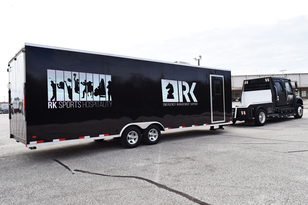 Mobile Laundry Trailer