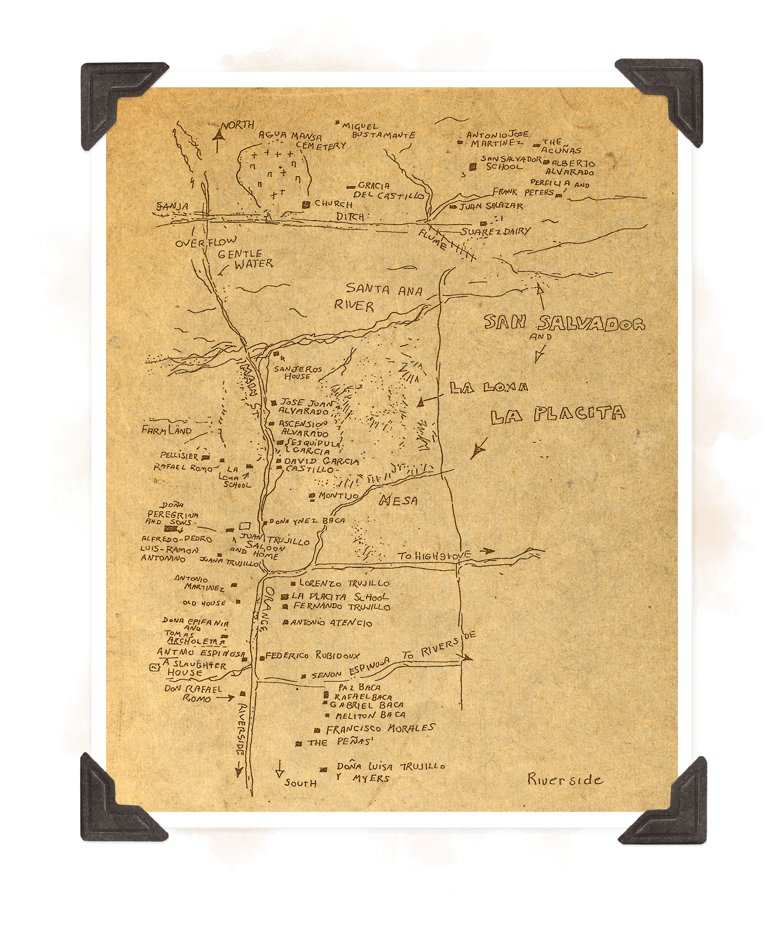 Leander and Stage, San Salvador, La Loma, La Placita