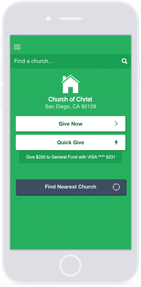 1-Tap Mobile Giving