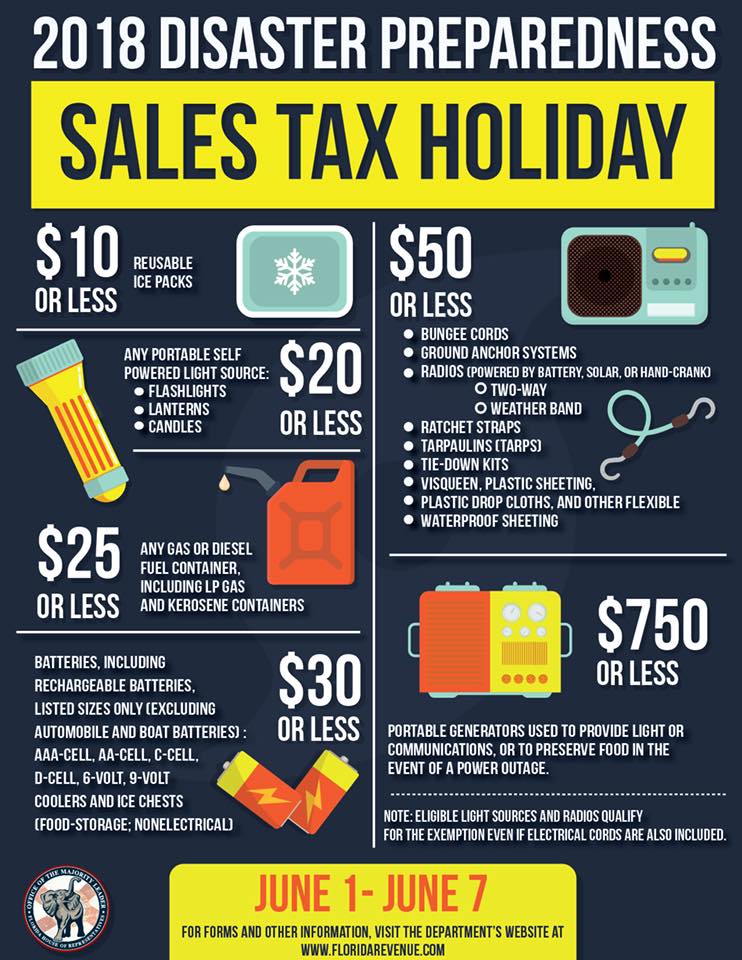 Sales Tax Holiday Promo