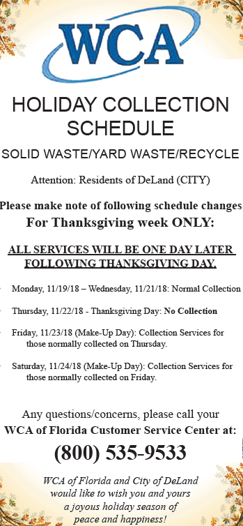 Pickup Schedule