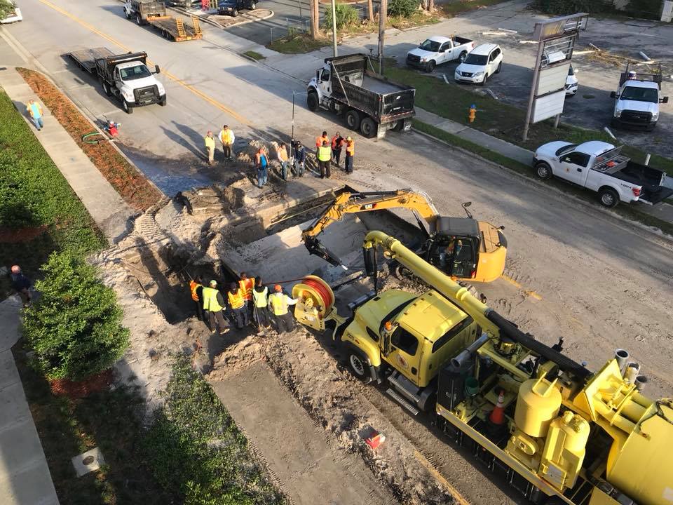 Construction of State Road 44