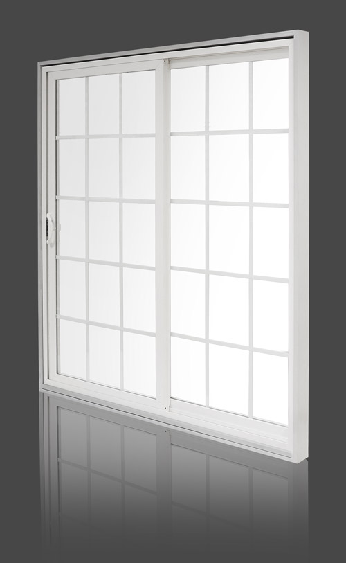 Croft Door with Reflection