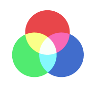 icon of a color diagram