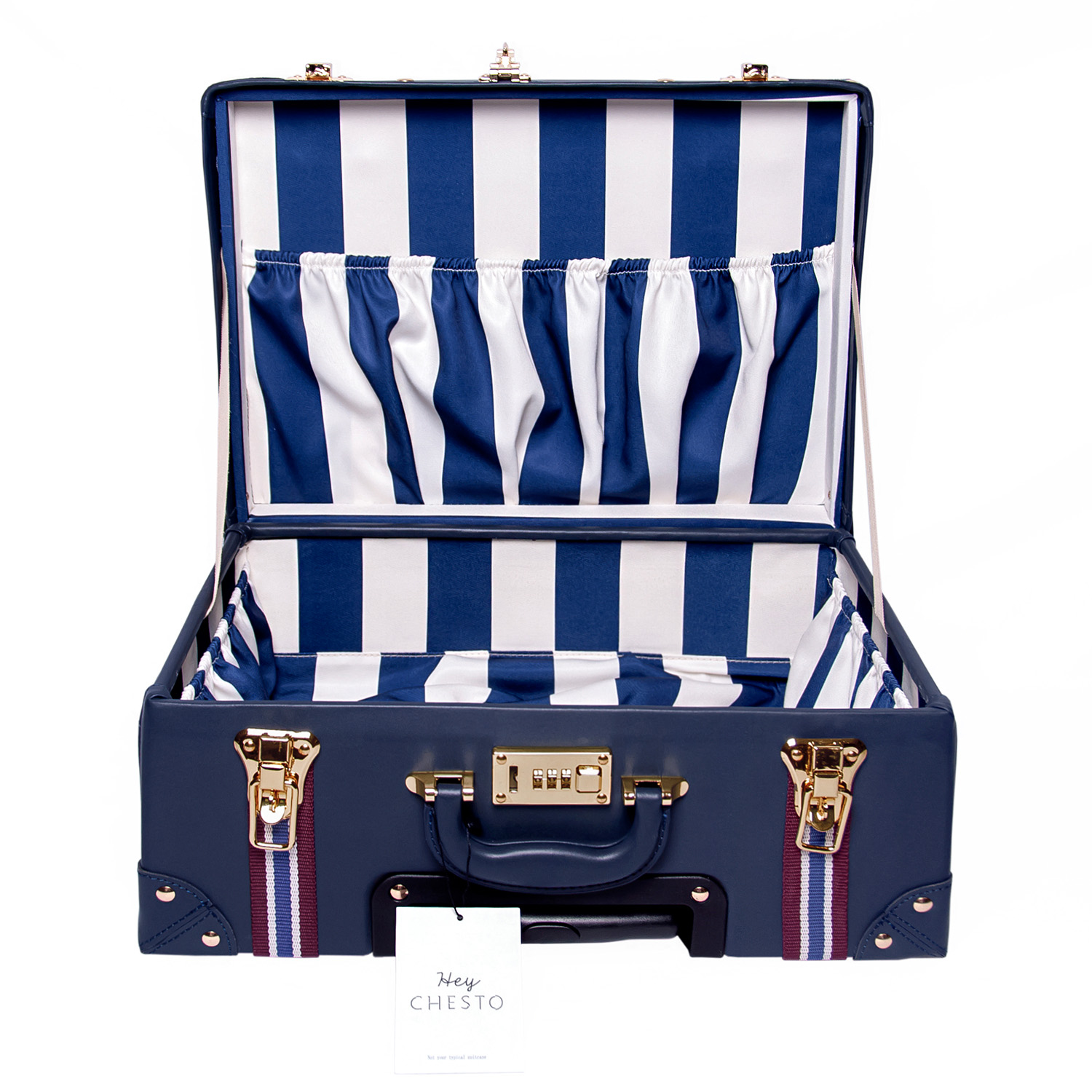 Teal HeyChesto suitcase