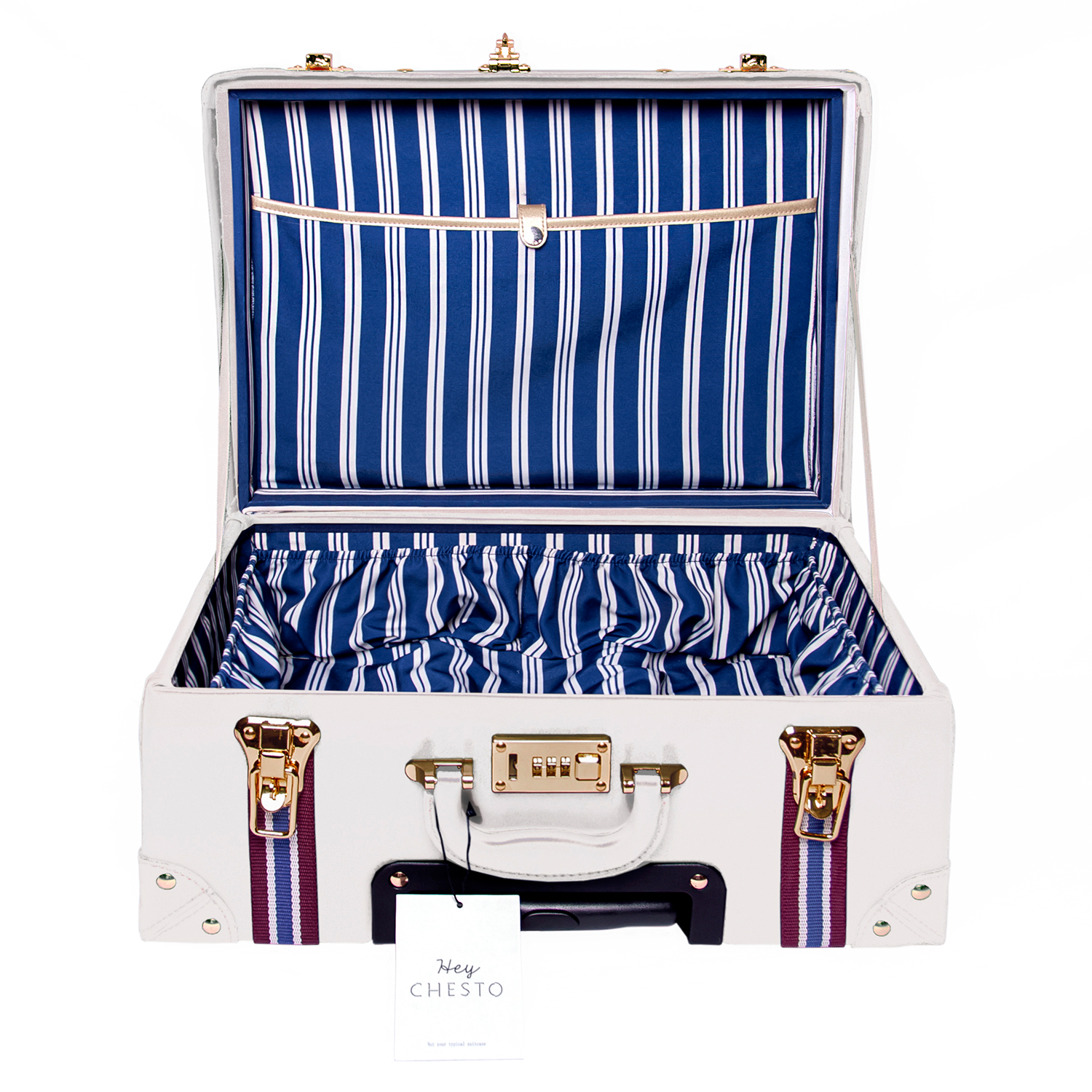 Teal HeyChesto suitcase