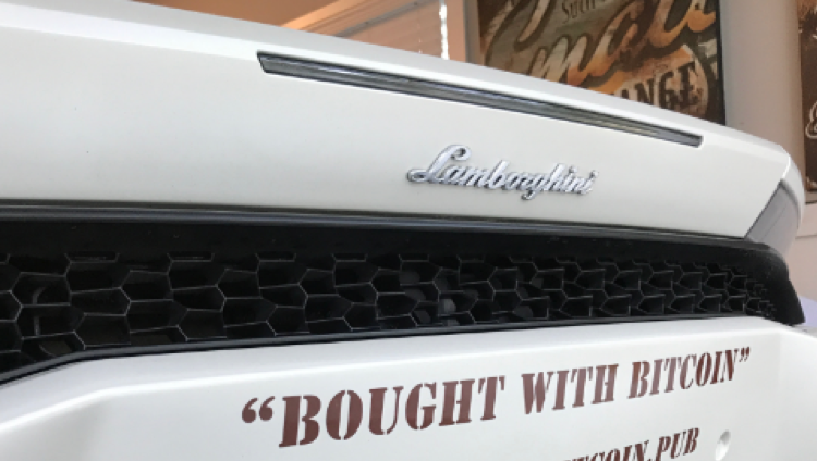 Phez Bitcoin Lamborghini