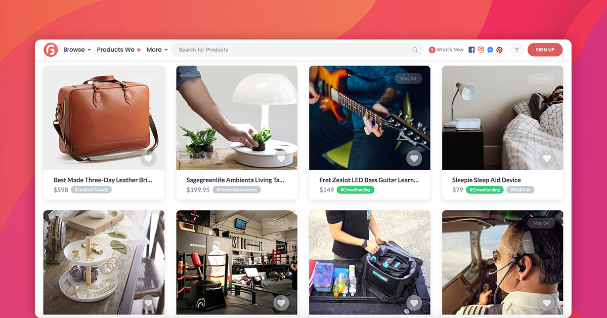 Gadget Flow Homepage