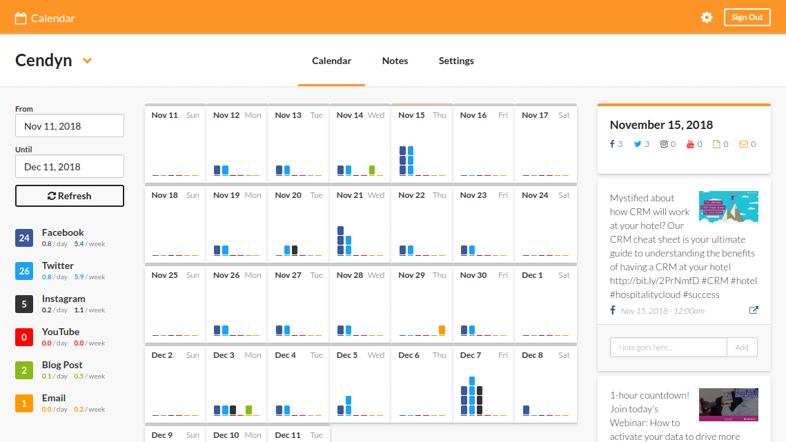 Hemlock Dashboard