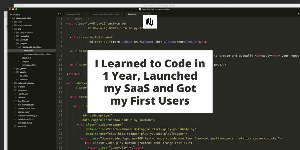 I spent 1 year learning to code to launch my SaaS