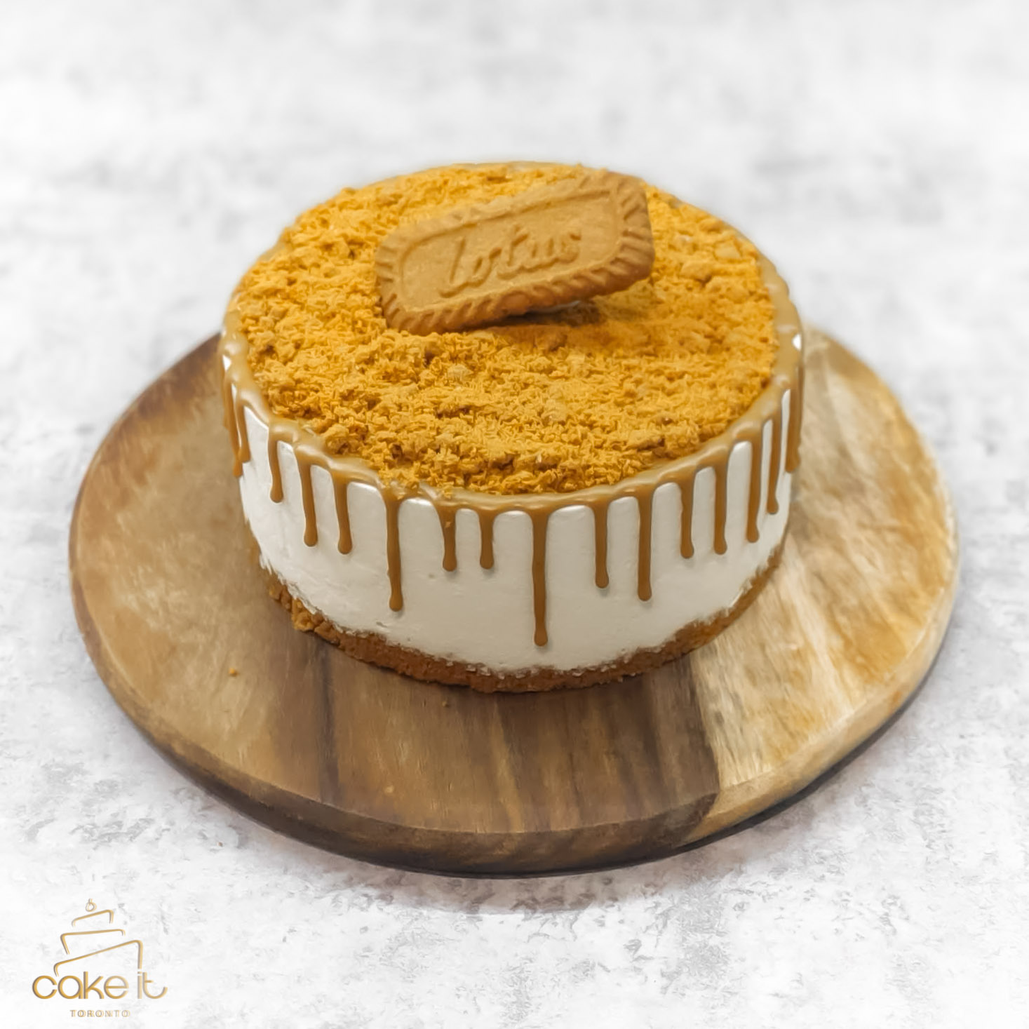 Lotus Biscoff & White Chocolate Mousse
