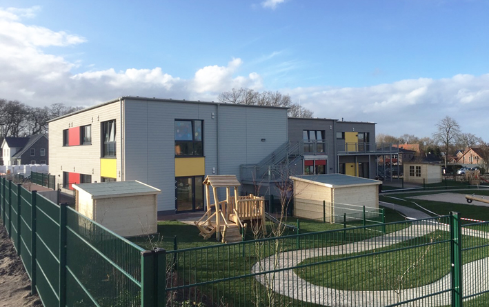 Neubau Kita Bargup in Ganderkesee im Landkreis Oldenburg