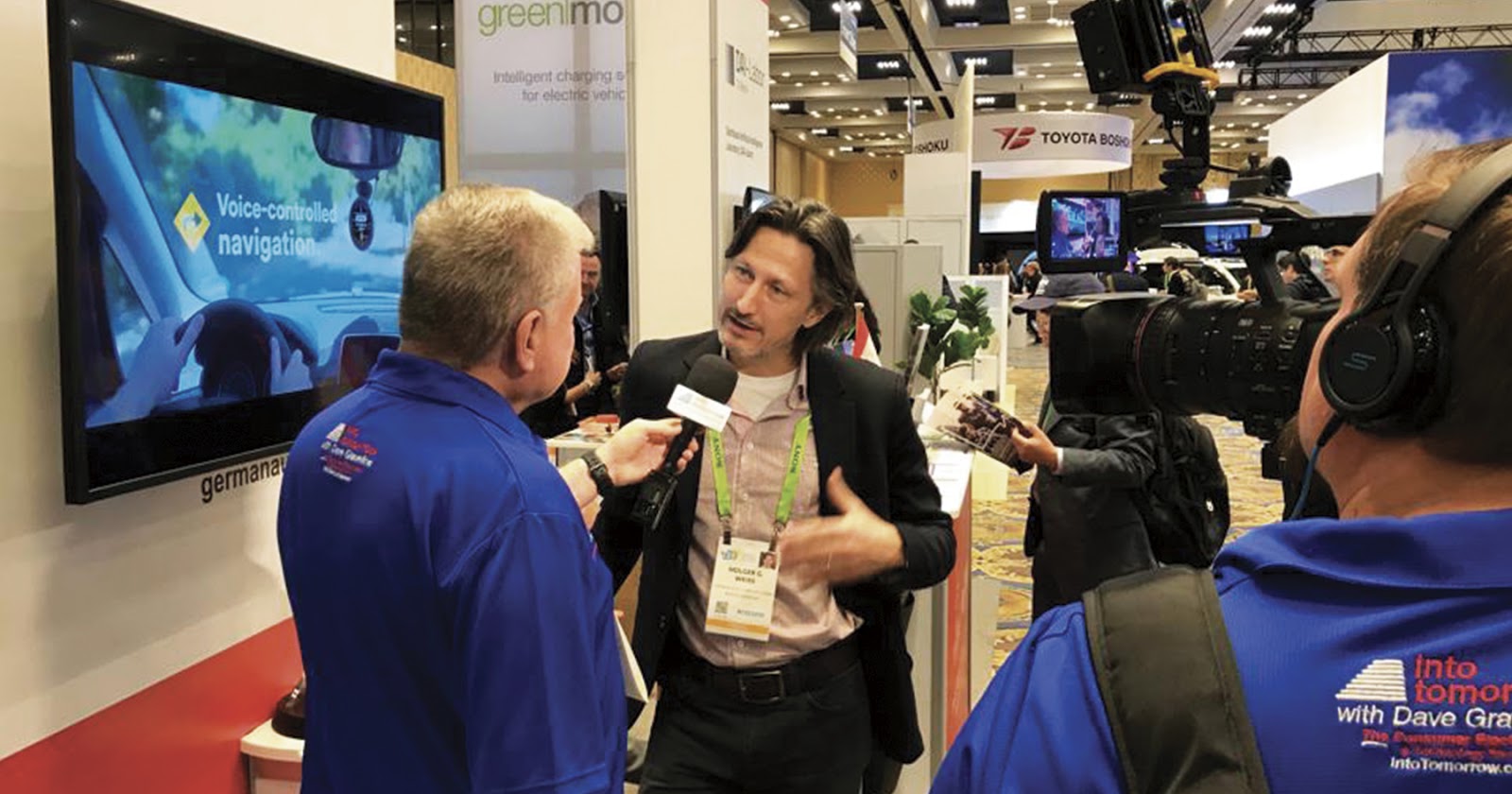 German Autolabs CEO Holger G.Weiss meets the press at CES 2019