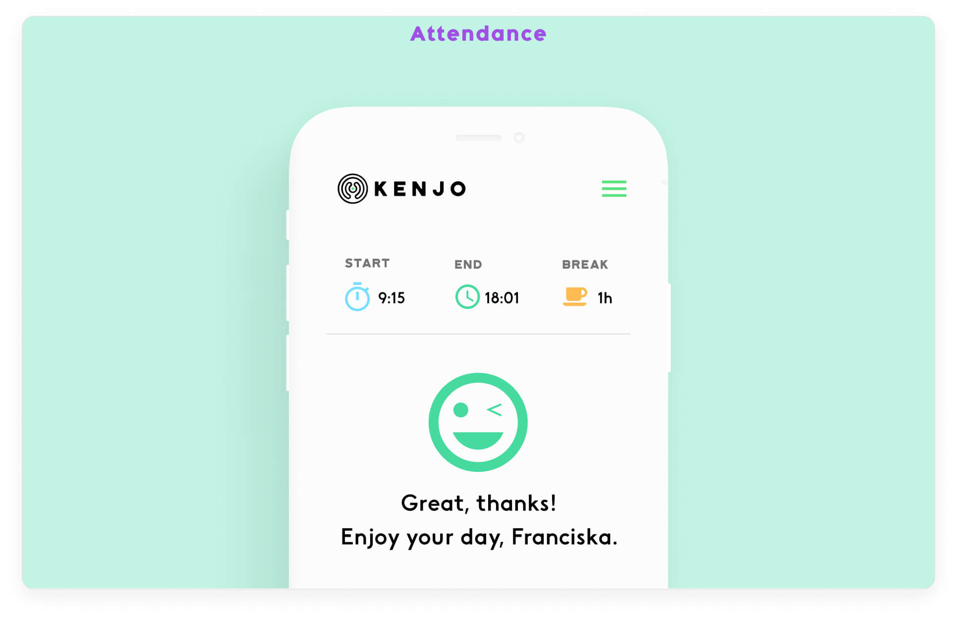Free Trial Kenjo HR Software