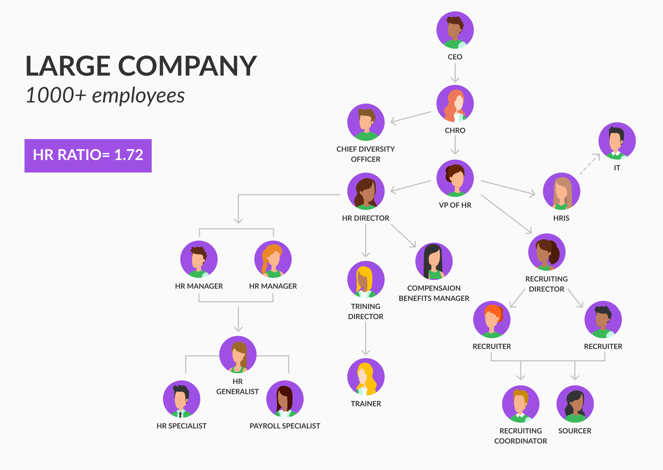 modelo de organizacion para grandes empresas