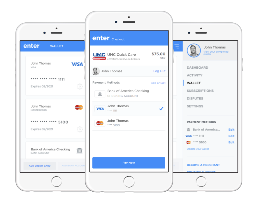 Enter Patient Payment Process