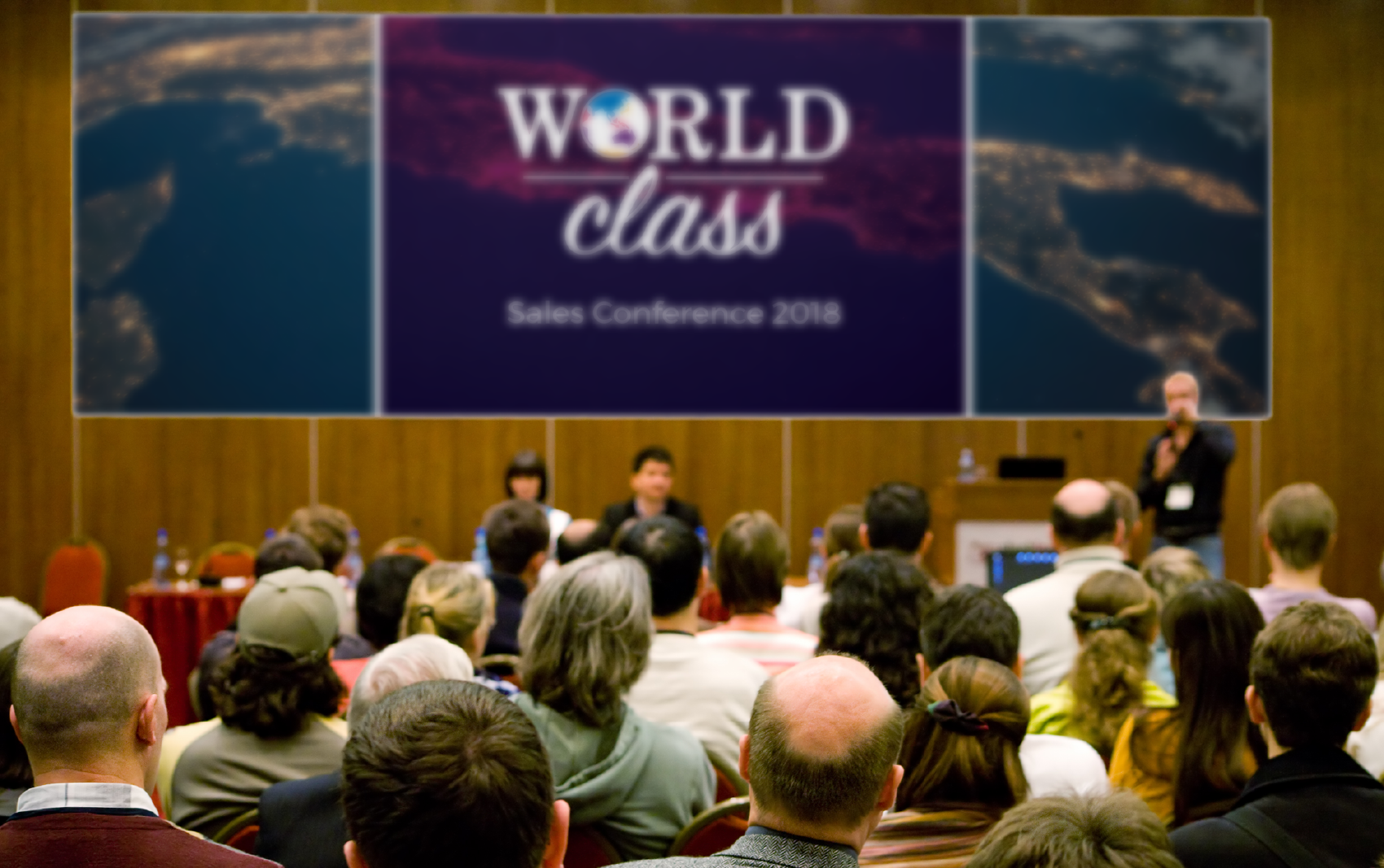 Sales conference World Class Branding