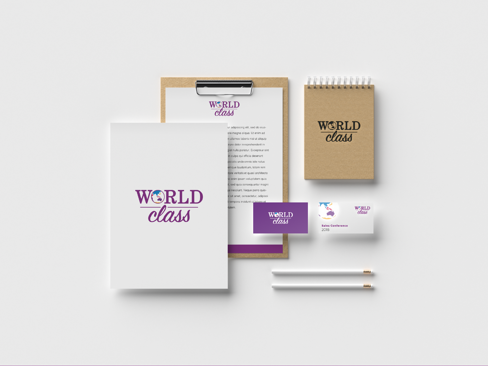 World Class business collateral