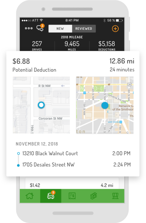 hurdlr simple financials for drivers hosts couriers uber expense tracking