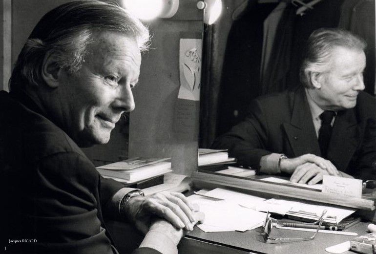 Jean Piat vieillissant