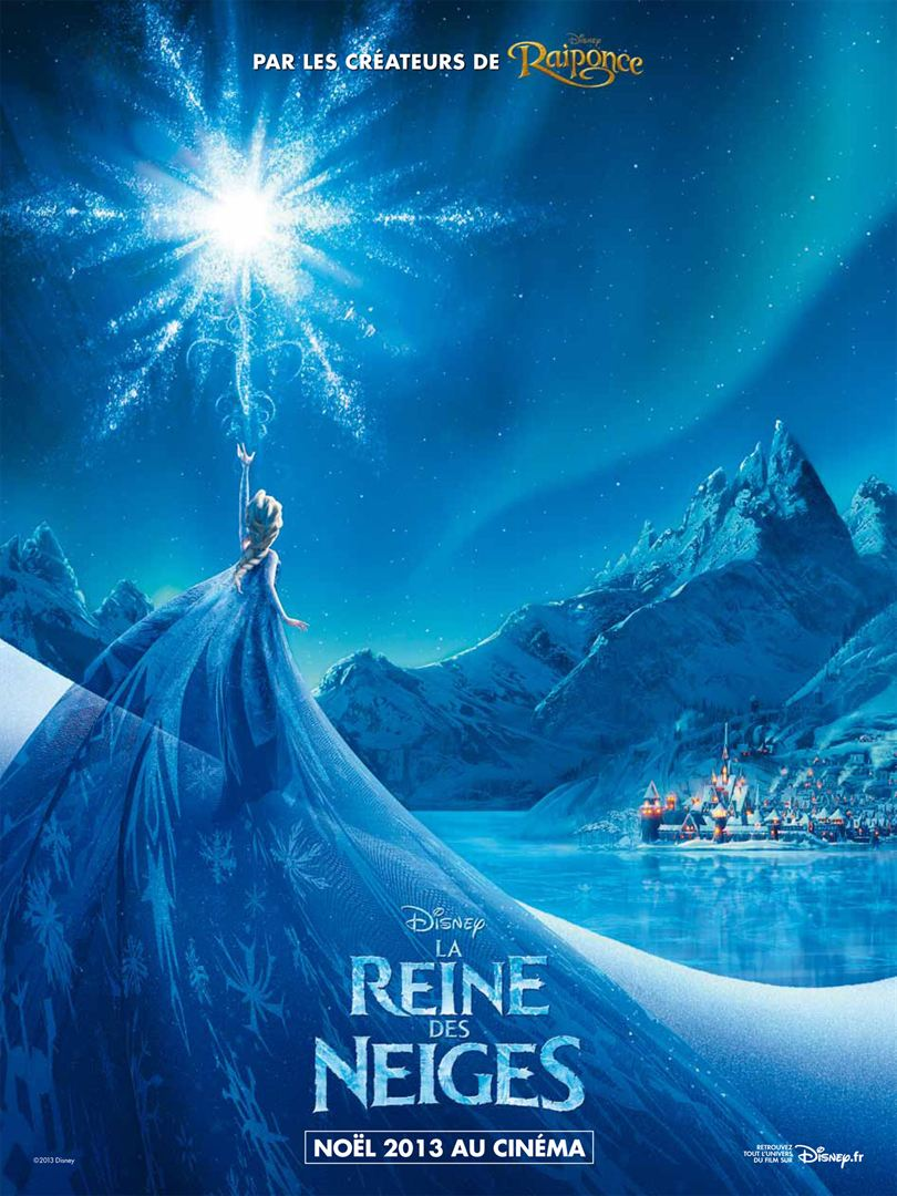 Affiche la reine des neiges