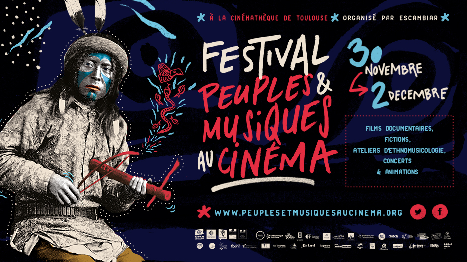 Visuel du festival peuple et musiques au cinéma