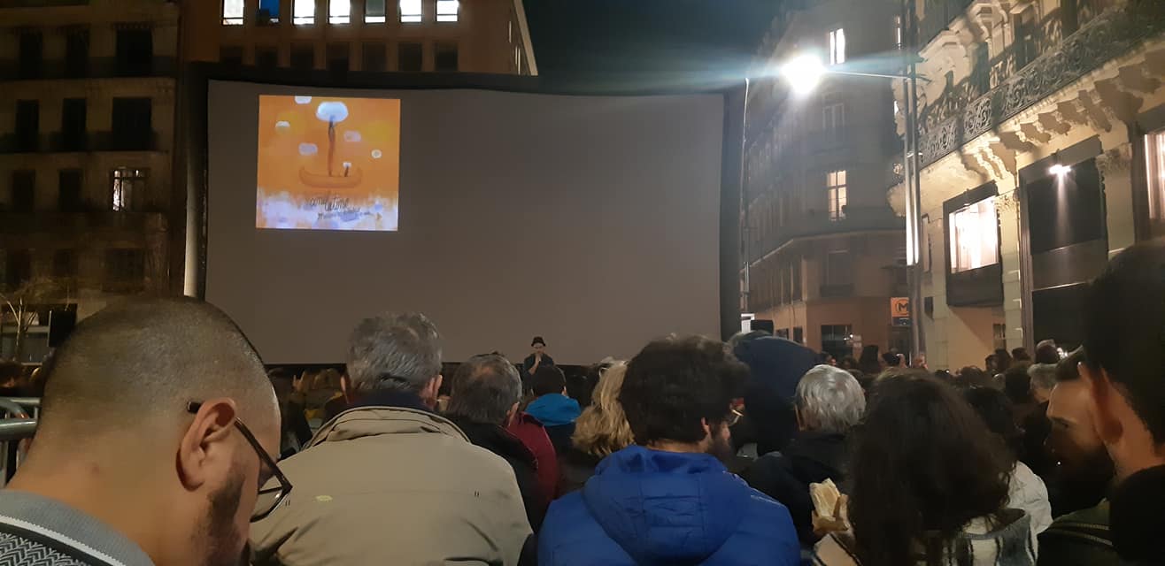 Projection courts métrage
