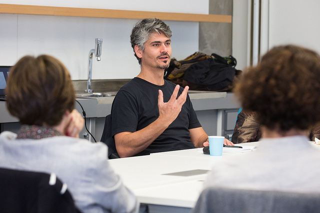 Fausto Amadigi, facilitador dos círculos das empreendedoras para artesãs da Rede Asta