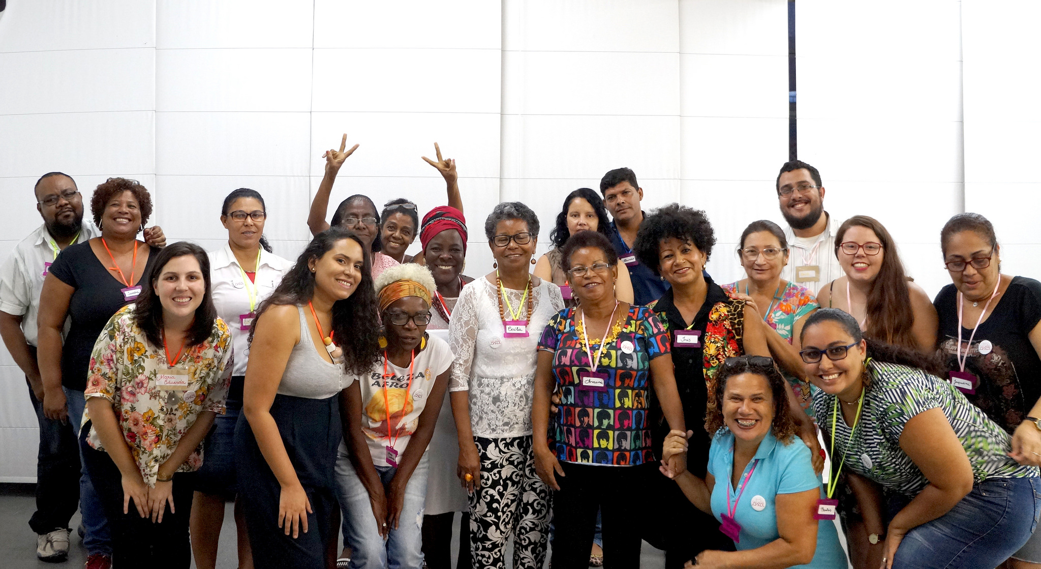 Artesãs e equipe da Rede Asta na primeira aula da Escola de Negócio das Artesãs da Rede Asta em parceria com a IF!
