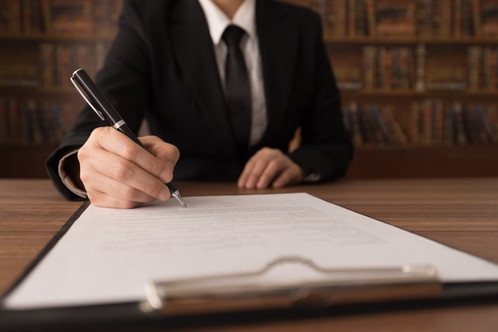 Lawmaker drafting a legislation