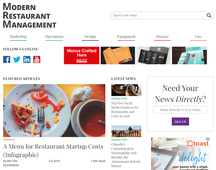 Restaurant Industry Blog