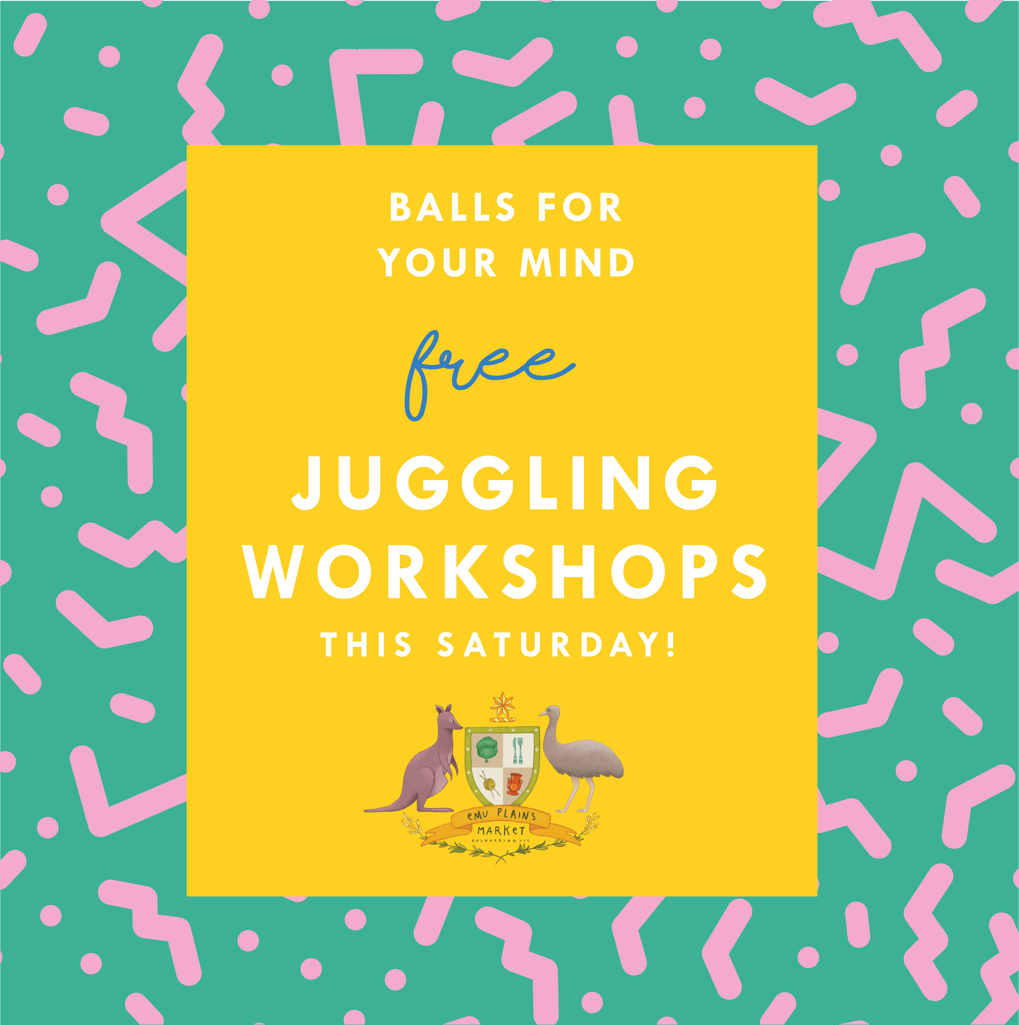 FREE JUGGLING AT THE EPM!