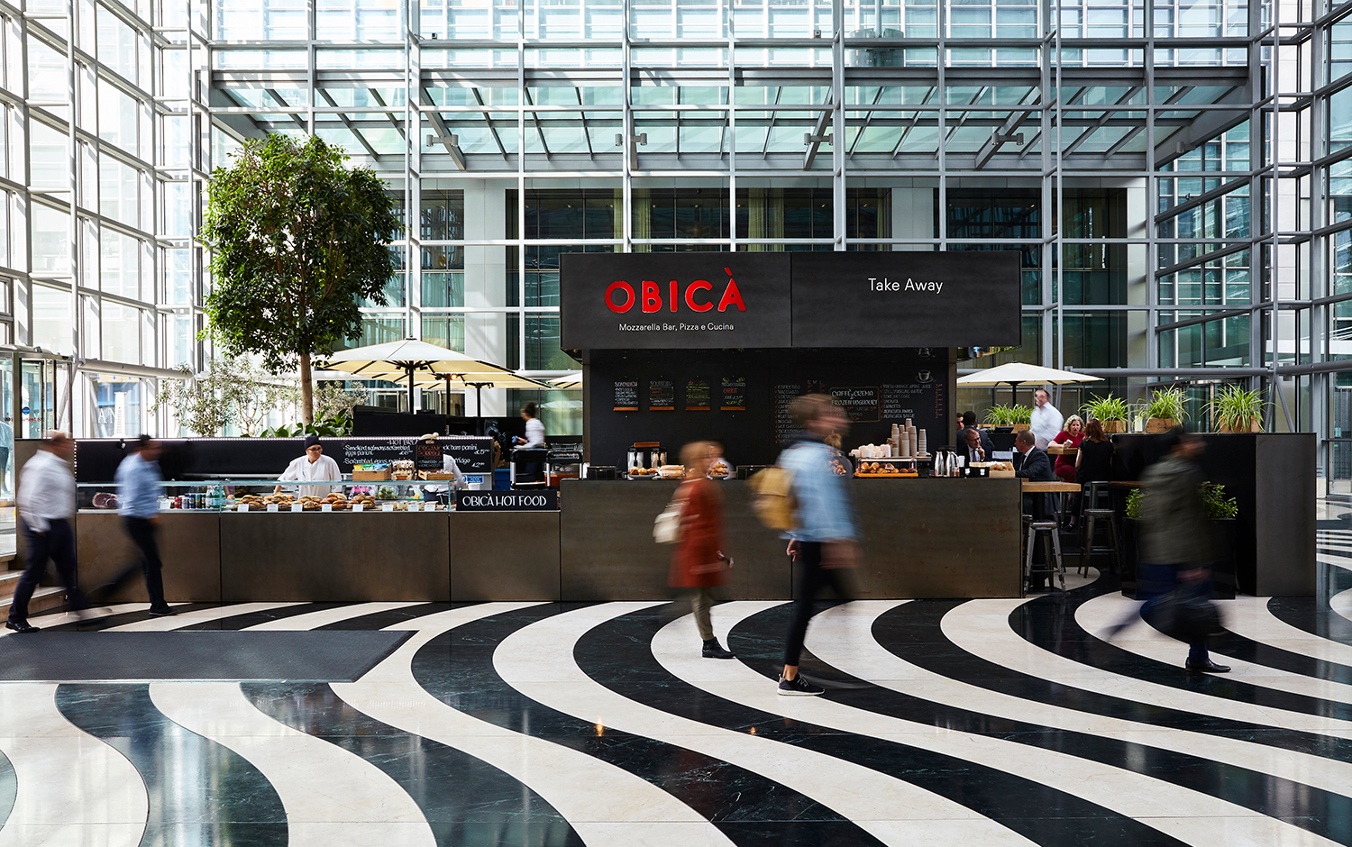 Obicà Mozzarella Bar - Italian Restaurant and Pizzeria in Canary Wharf